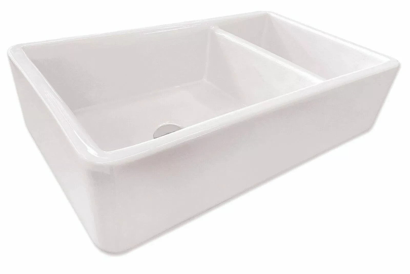 NEW Whitebirk Lostock Ceramic Bradshaw White Kitchen Sink Shaws belfast BR2362