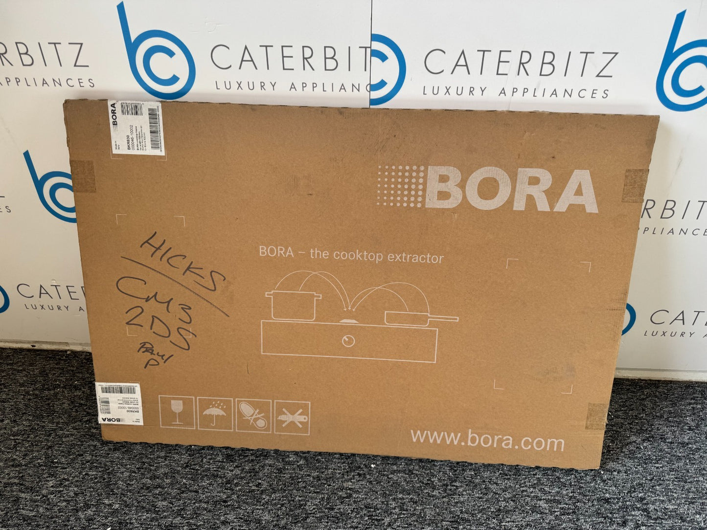 NEW Bora Induction Hob Frame Cooktop BKR830 Stainless Steel BR4340