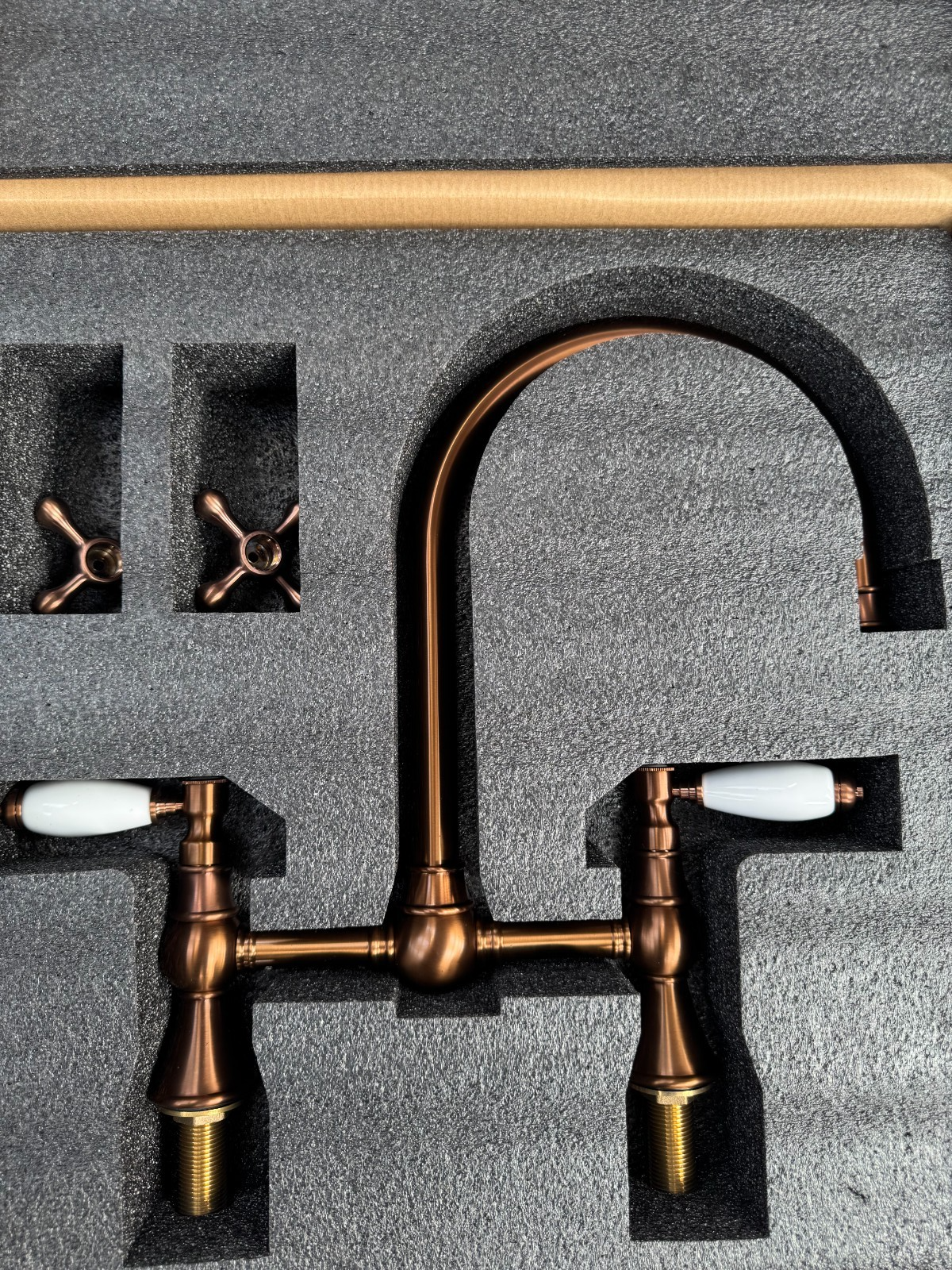 NEW Traditional Copper Kitchen Mixer tap Victoria plumbing tap factory AX4540