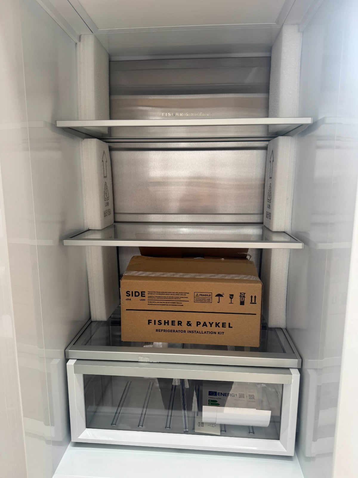 NEW UNUSED Fisher & Paykel 60cm Integrated Dual Zone Freezer RS6019F2L1 BR4627