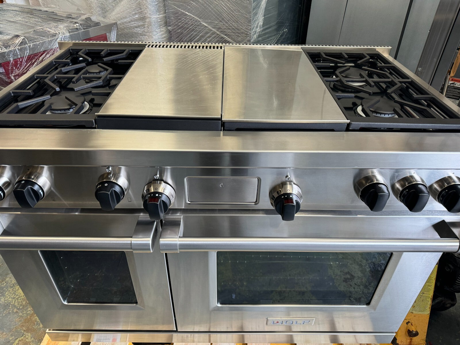 Wolf 48 inch dual fuel Range Cooker ICBDF484CG Double Oven Appliance Sub zero