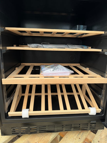 NEW Mquvee WCS60AB Wine Cooler Fridge drinks Black BR4508
