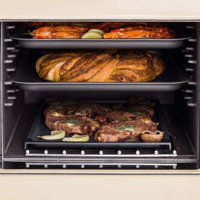 NEW Authentic AGA Black Enamelled Steel Baking Tray IN STOCK all SIZES