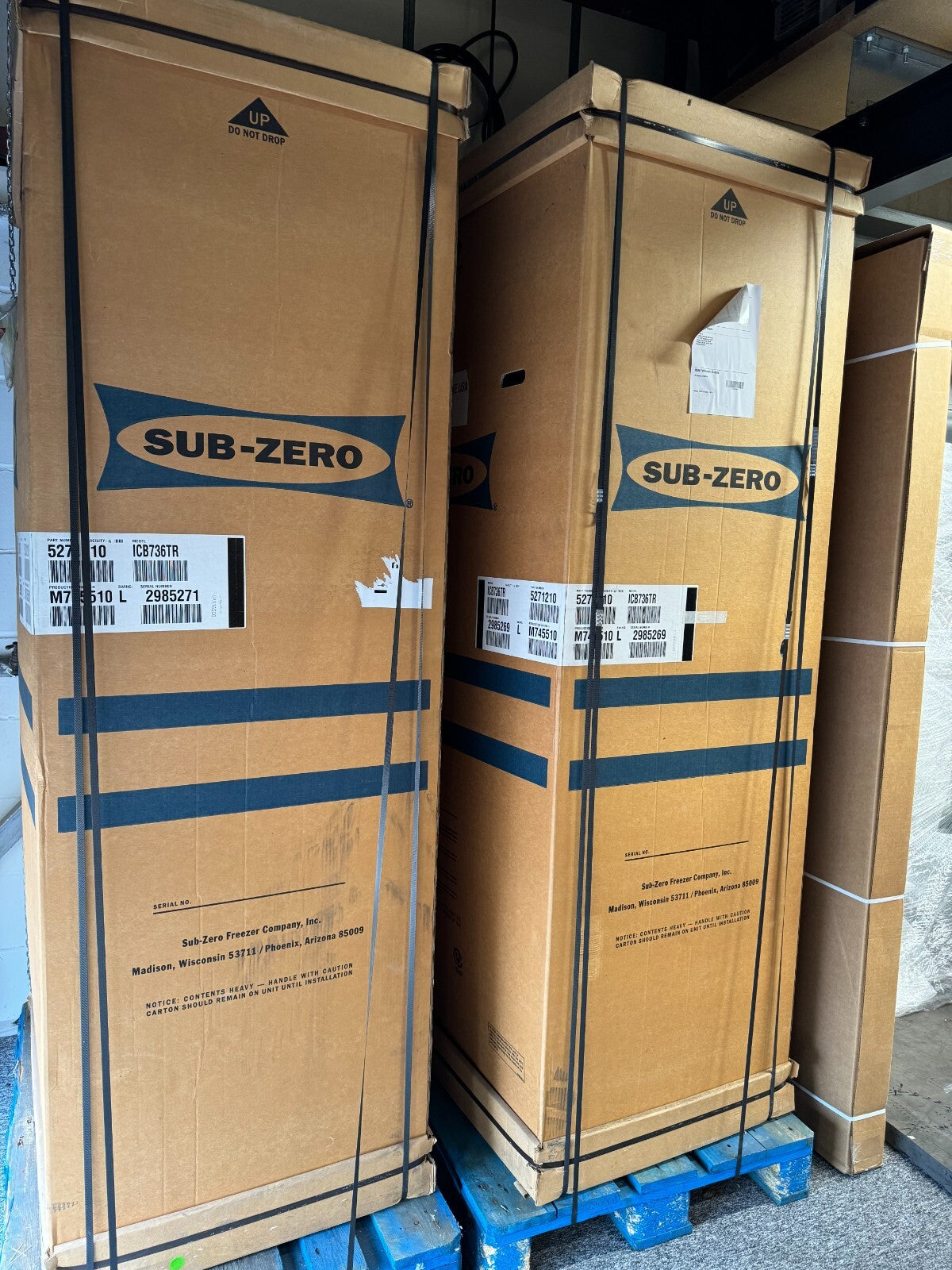 NEW Sub Zero ICB736TR Built in Integrated Fridge Refrigerator Appliance Wolf