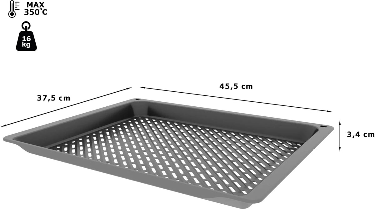 NEW Siemens HZ629070W Air Fry & Grill tray Hot Frying Tray Enamel Oven Baking