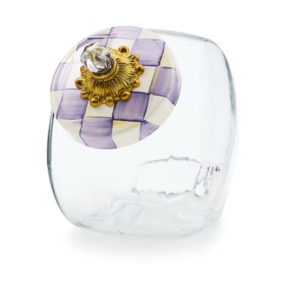 NEW Mackenzie-Childs Cookie Jar enamelled lid All Colours IN STOCK
