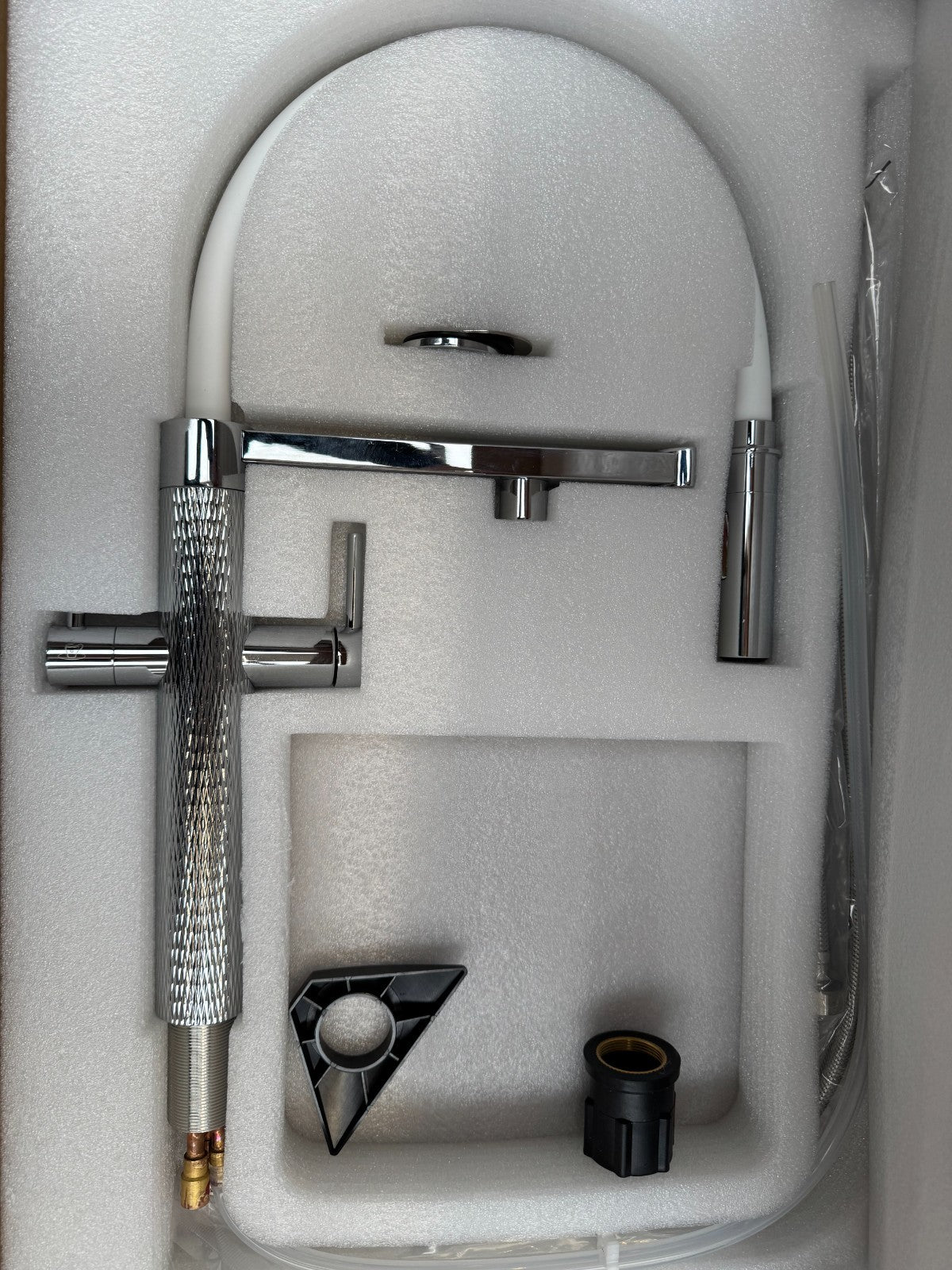 NEW Tap Factory Carysil Quilt Boiling Hot water Tap 4 n 1 twist AX4486 Chrome