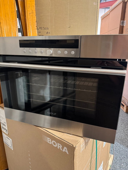Ex Display UNUSED WOLF ICBCSO24/TE/S/TH Steam Oven Cooker 60cm BR2347