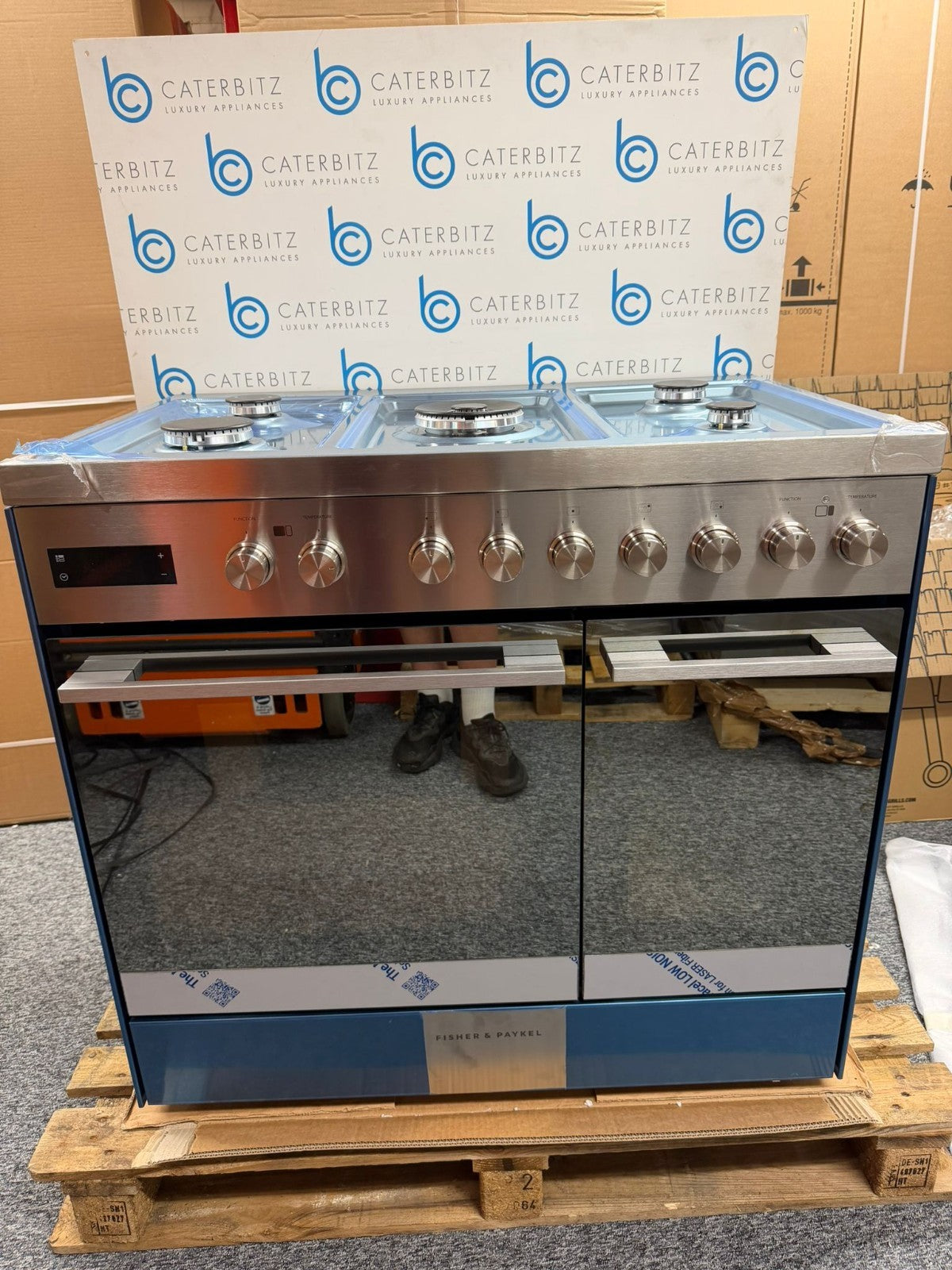 UNUSED Fisher & Paykel OR90L7DBGFX2 90cm Dual Fuel Range Cooker  Oven BR4684