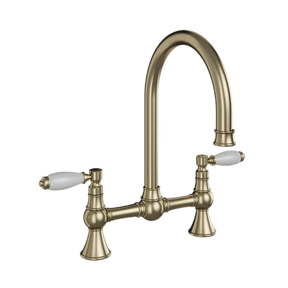 NEW Traditional Bridge Mixer tap Victoria plumbing tap factory BRASS AX4543