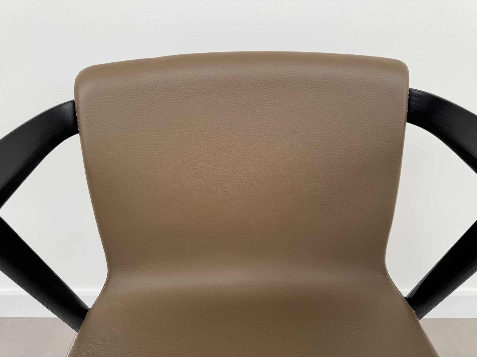 NEW 6 Lema Mobili Bai Lu Chair Leather by Neri & Hu Black Brown AX019