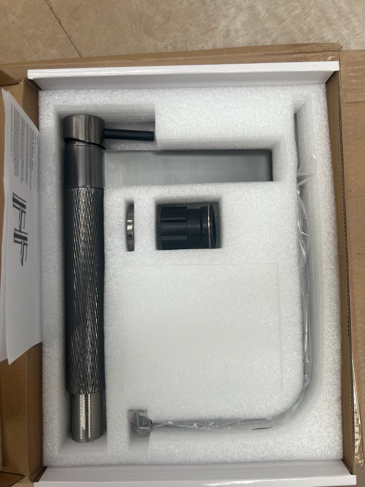 NEW GUNMETAL Quilt Lever Kitchen Mixer tap Victoria plumbing tap factory AX4601