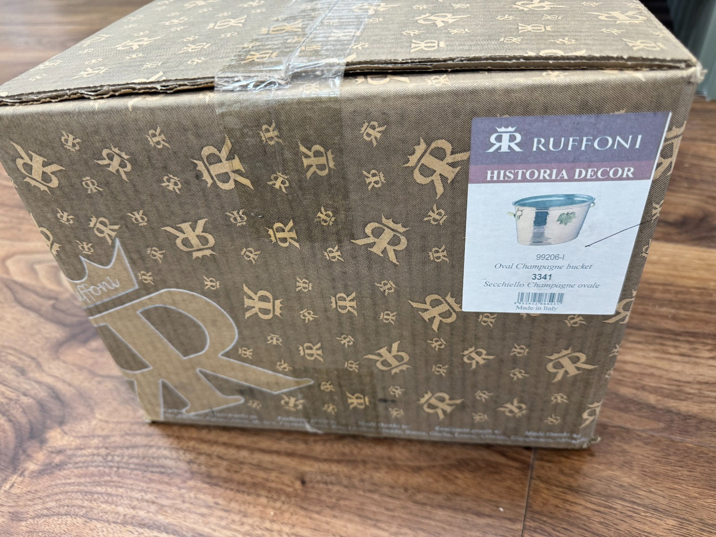 NEW Ruffoni 99206 Historia Decor Copper Champagne Wine Cooler AX4220