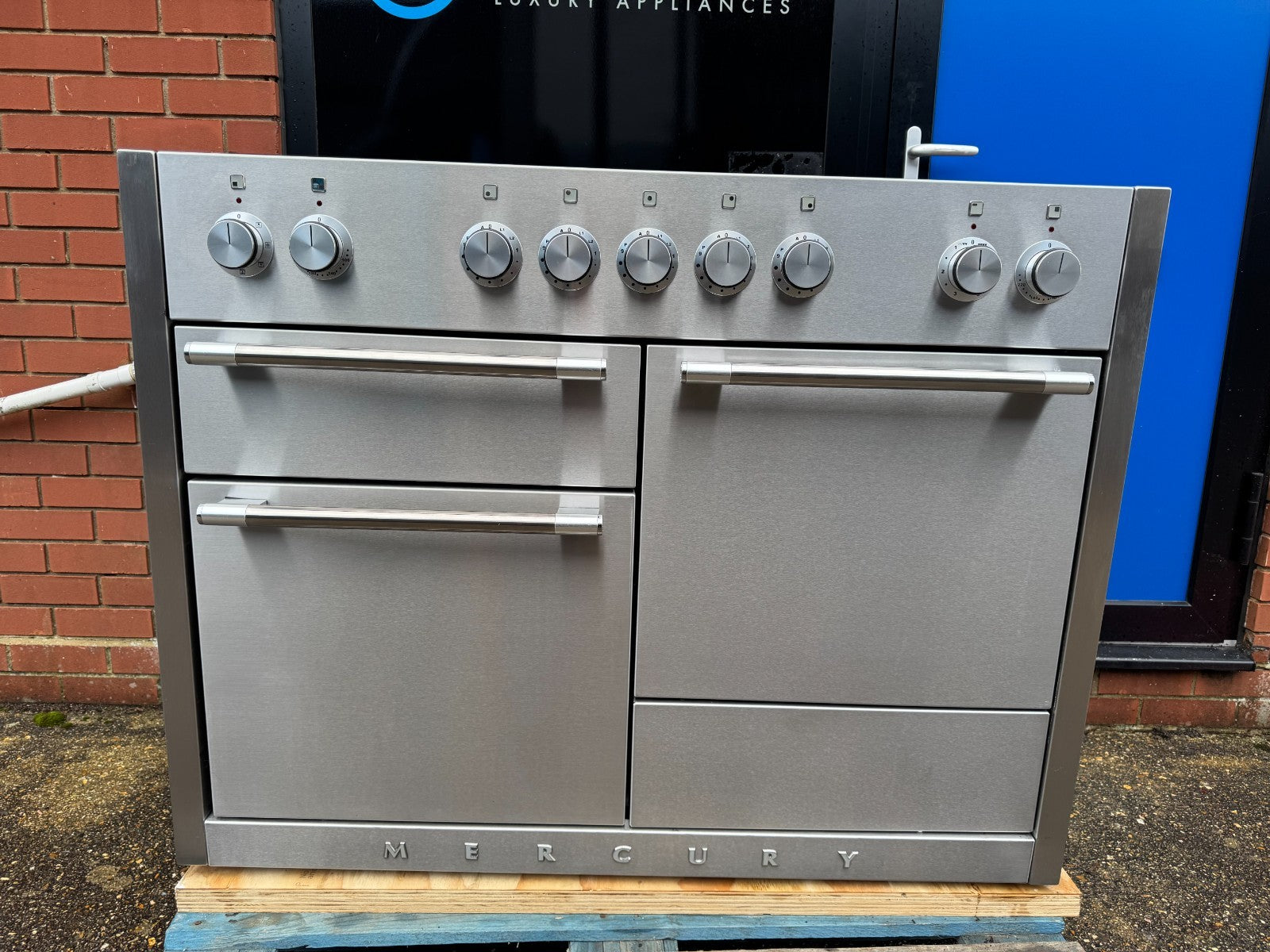 Mercury MCY1200EISS 120cm Induction Range Cooker Oven Stainless Steel B3