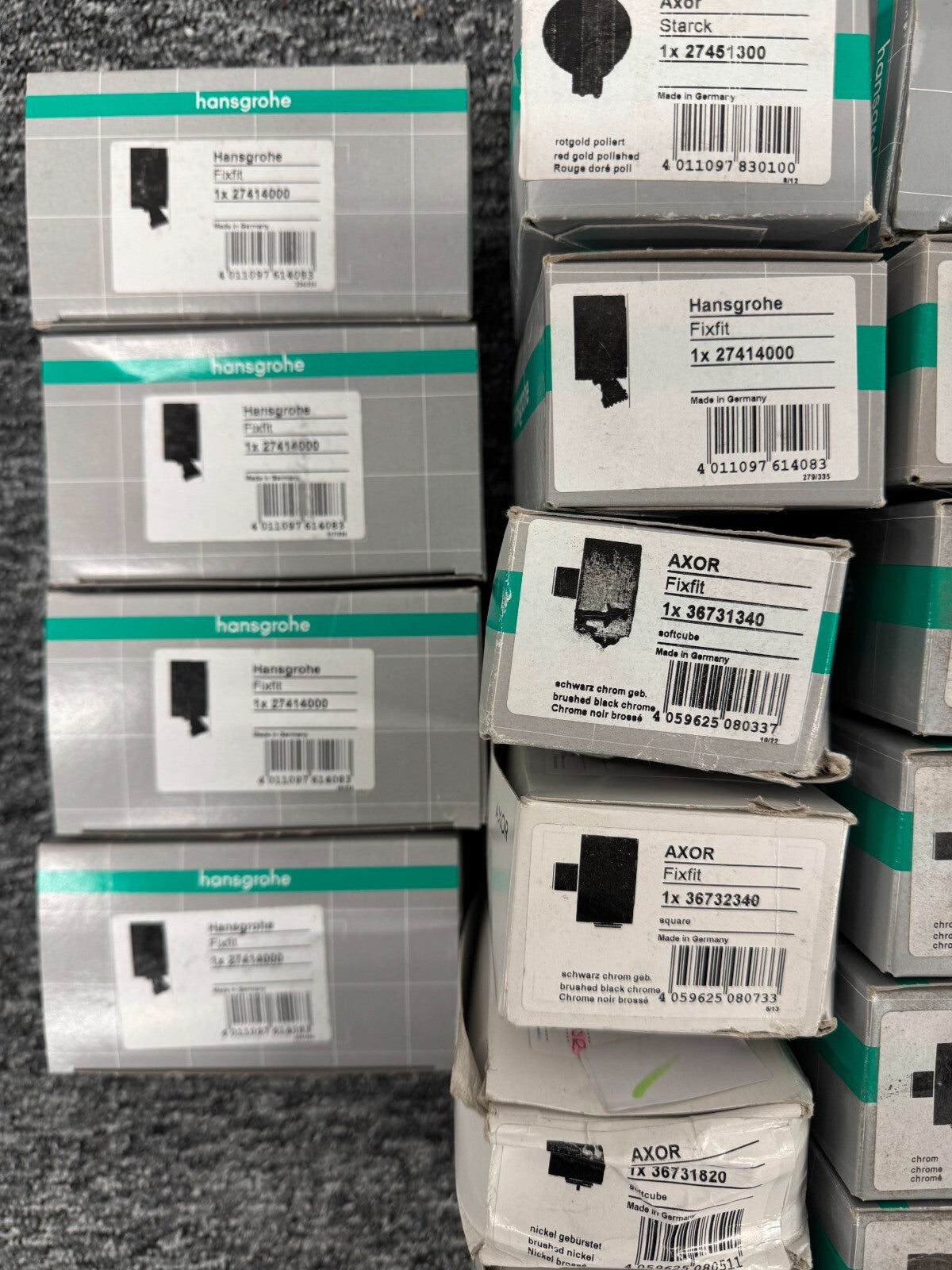 NEW JOBLOT Hansgrohe AXOR Fixfit 26455000 27414000 36732340  BR866
