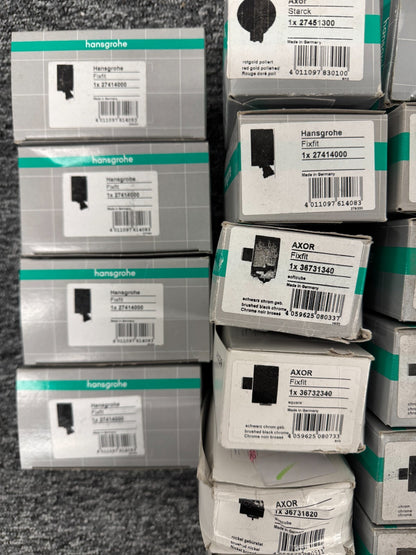 NEW JOBLOT Hansgrohe AXOR Fixfit 26455000 27414000 36732340  BR866
