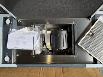 New Westin Stratus 900 x 440 built in Ceiling Extractor Hood integrated applianc
