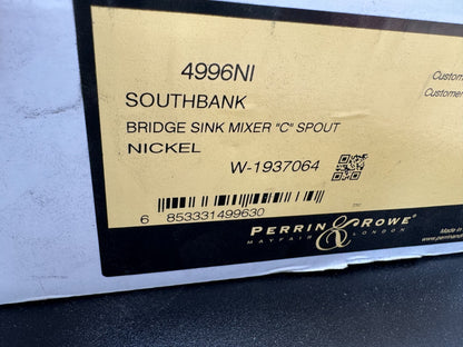 NEW Perrin & Rowe 4996NI & SEPARATE RINSE Southbank Kitchen Tap Nickel AX4301