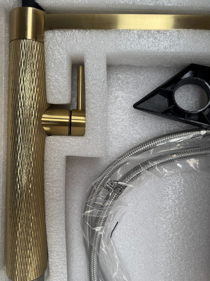 NEW Tap Factory Quilt Tube Brass EQSPRAYBR-BLK Kitchen Tap Filter black AX4500