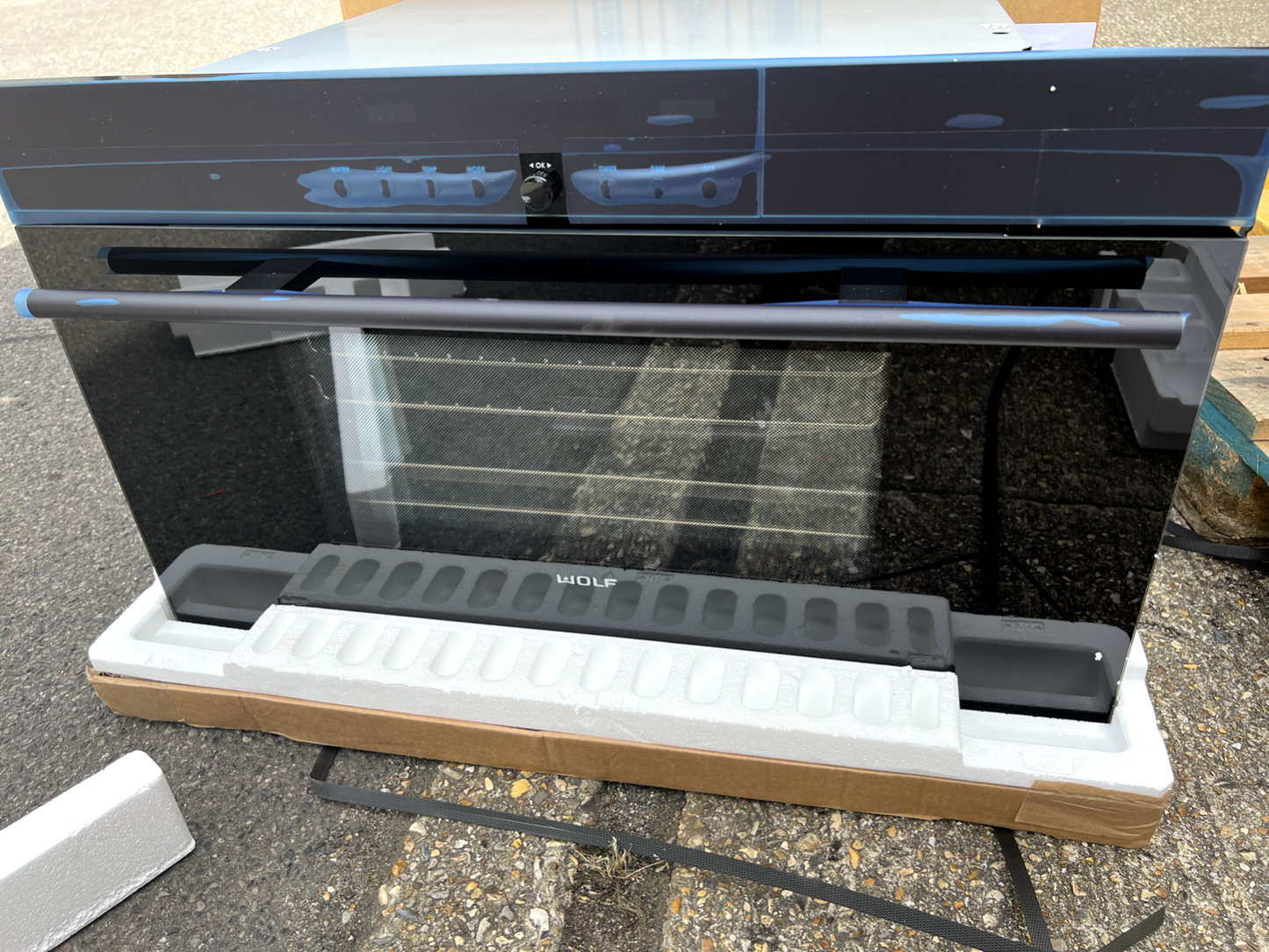 Ex Display Wolf Steam Oven 30 stainless steel kitchen appliance Subzero inc vat