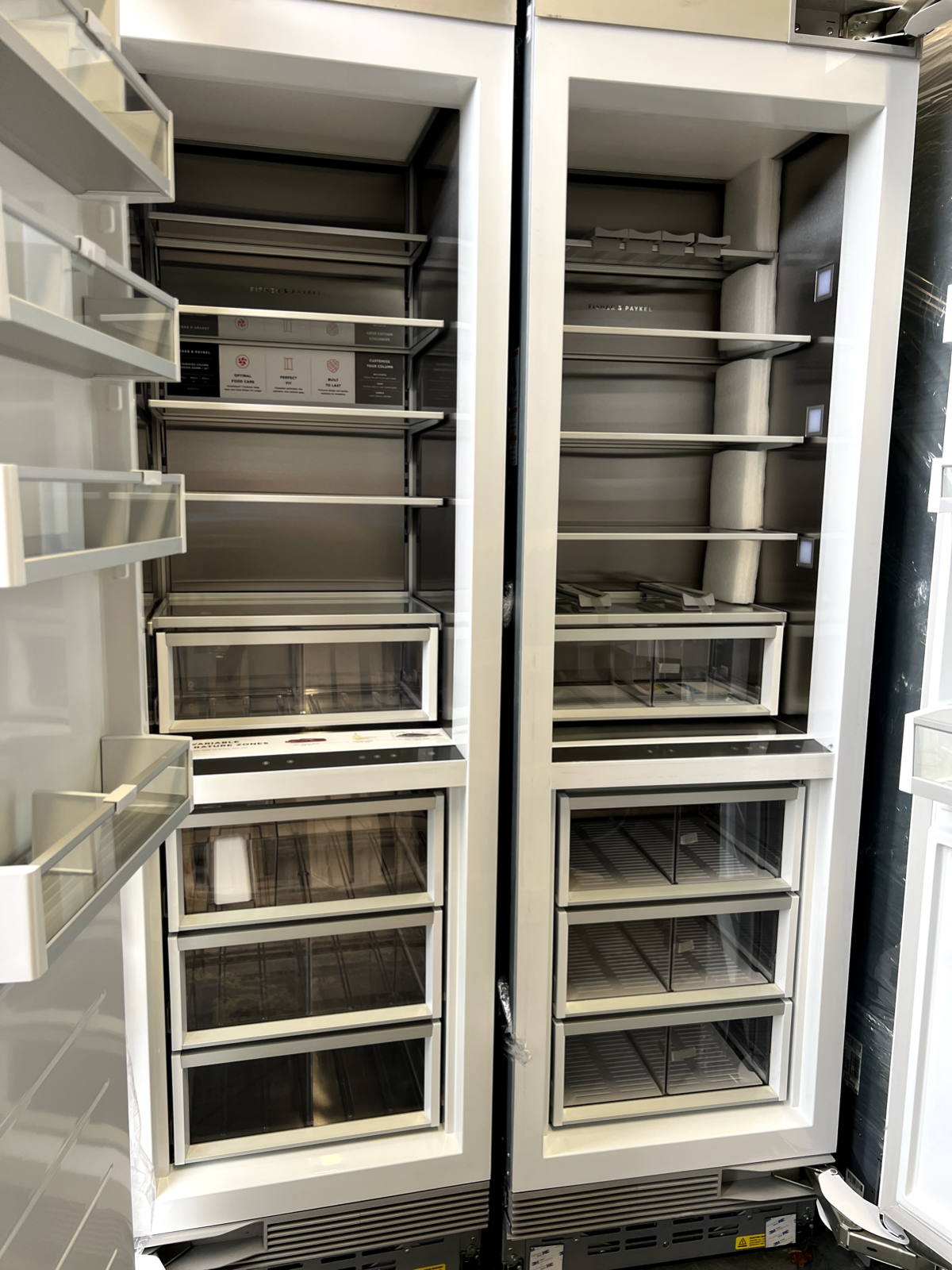 Ex Display Fisher & Paykel Fridge Freezer RS6121SRK1 RS6121FLJK1 sub zero refrig