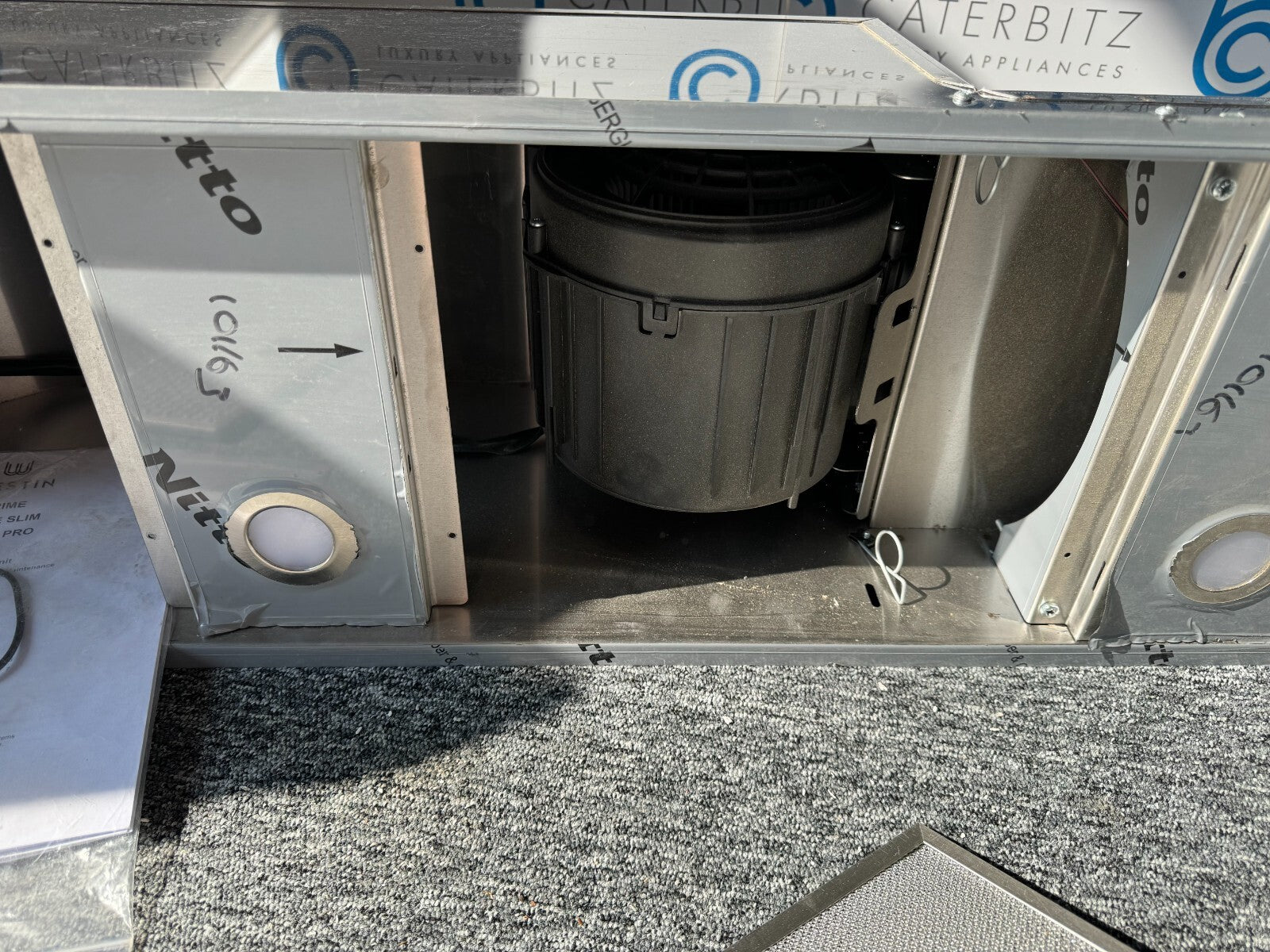 New WESTIN Prime 1100 Extractor Built in Canopy Hood Appliance