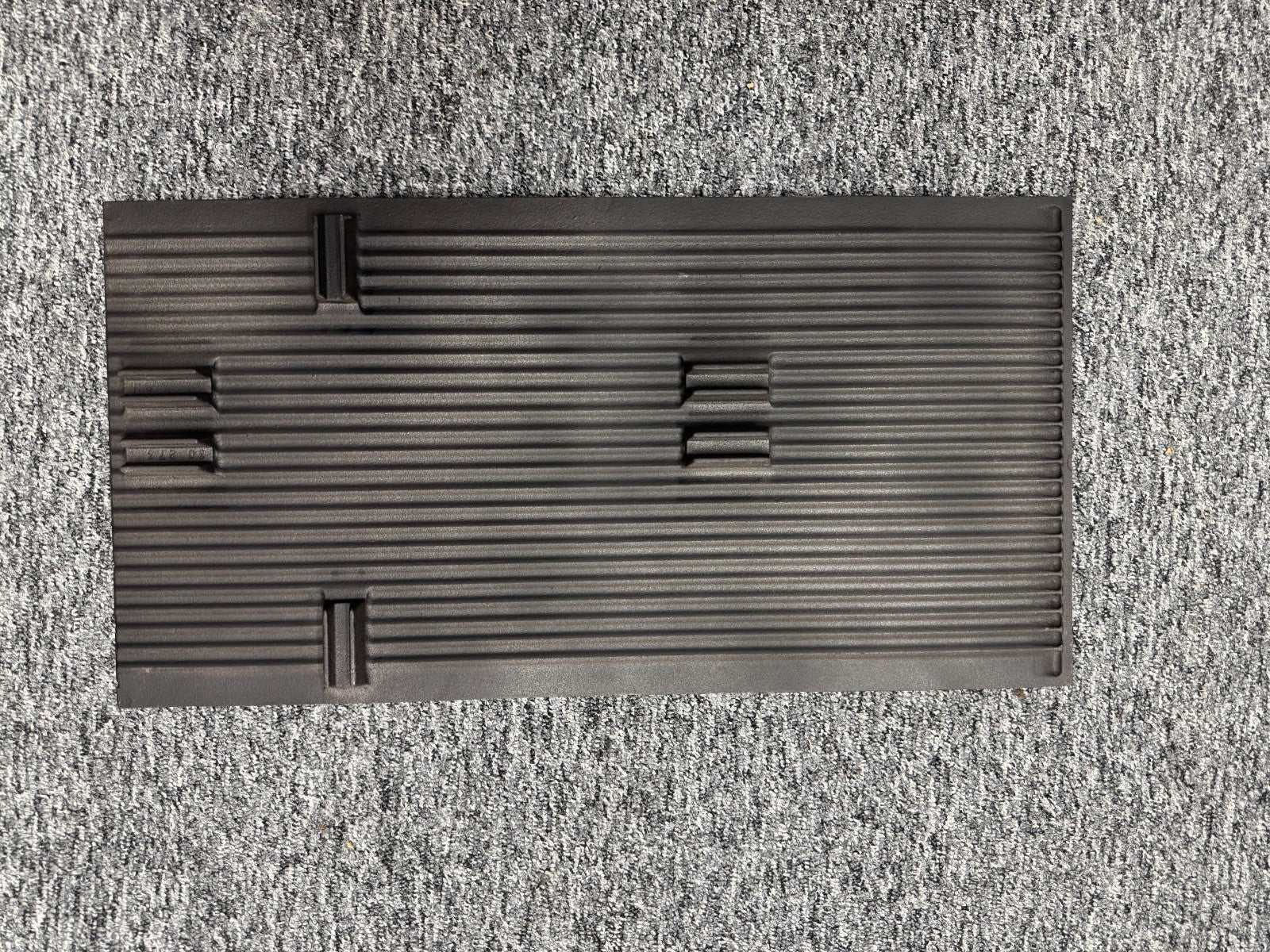 Lacanche Cooker oven accessory Ribbed Griddle Plate Cast Iron BR2439
