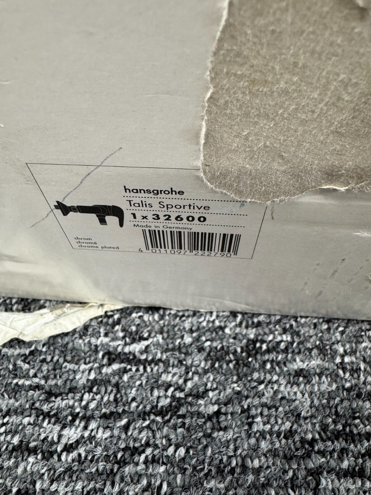NEW Hansgrohe Sportive Talis Chrome Bathroom Tap Mixer  BR839