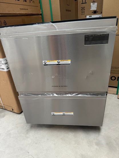 New UNUSED Fisher & Paykel DD60D2HNX9 Double drawer Dishwasher BR2353