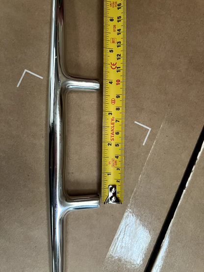Smallbone Mccarron creative talent Kitchen Cupboard Handle Pull Knob Chrome 29cm