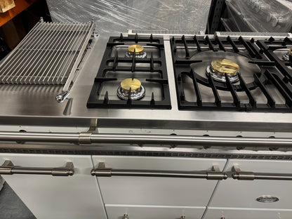 Lacanche Flavigny 1805mm Range Cooker Oven White & Stainless Steel BR4141