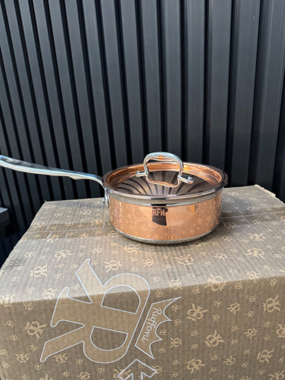 NEW Ruffoni Con Classe 22cm Covered Saucepan Pot Cookware Copper AX