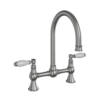 NEW Traditional Bridge Mixer tap Victoria plumbing tap factory Nickel  AX4581