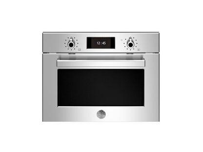 NEW Bertazzoni F457PROMWTX 45cm Pro Series Built In Combi Microwave Oven BR4413