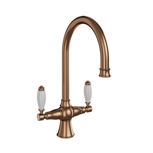 NEW Traditional Copper Kitchen Mixer tap Victoria plumbing tap factory AX4588