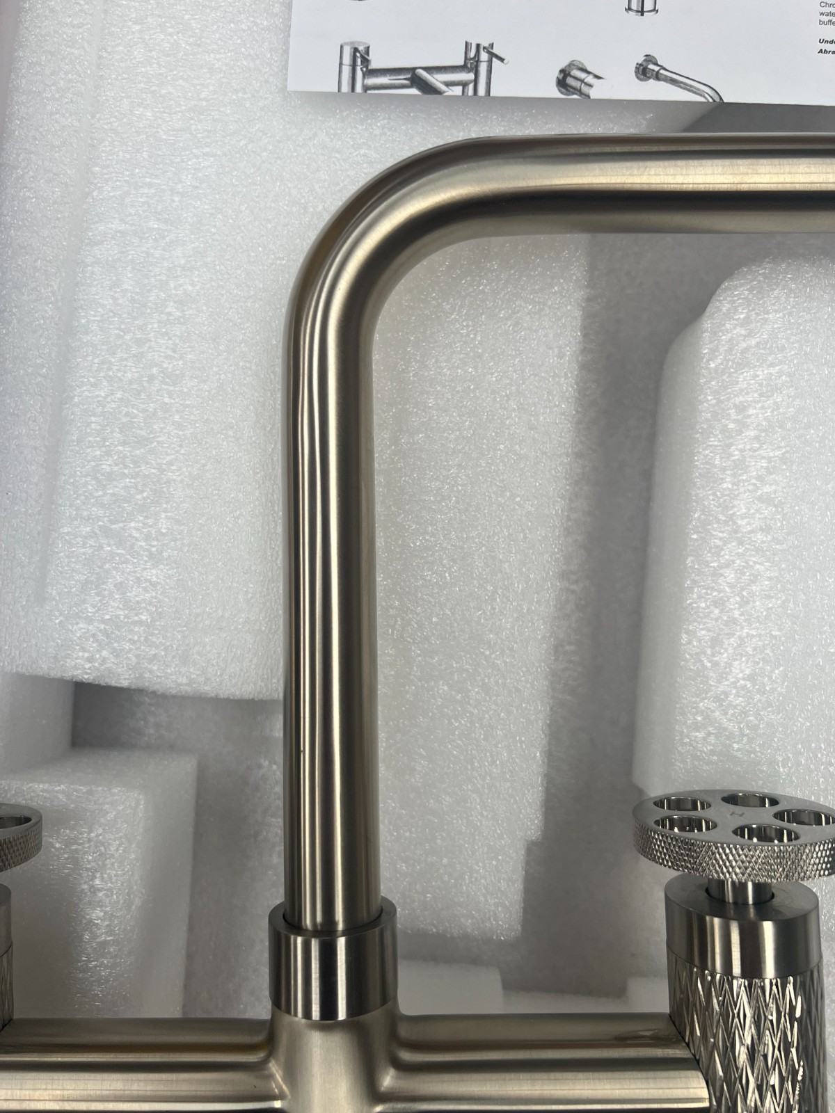 NEW StainlessSteel Quilt Kitchen Mixer tap Victoria plumbing tap factory AX4602