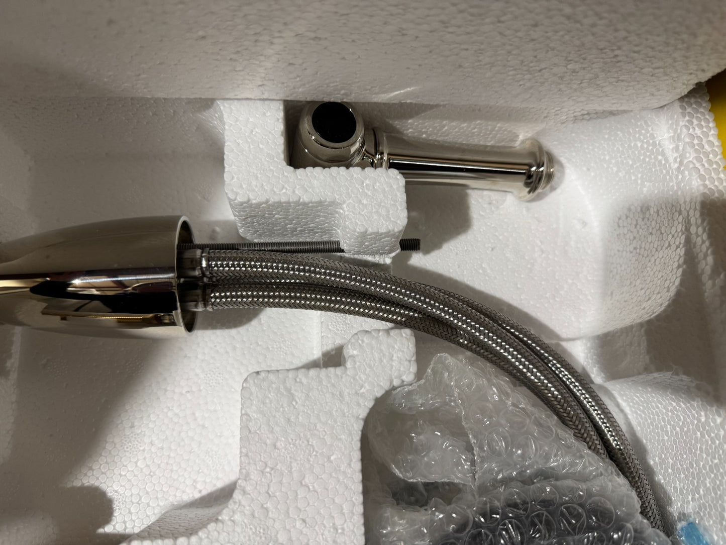 NEW Perrin & Rowe ATHENIAN 4375ni Kitchen Tap with Rinse Crosshead NICKEL BR4192
