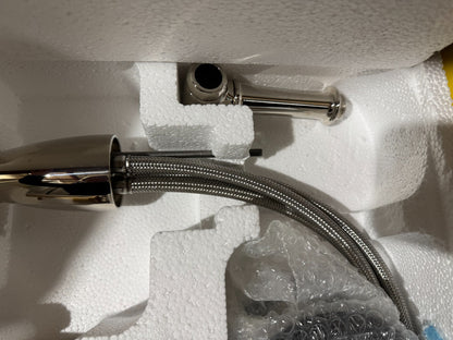 NEW Perrin & Rowe ATHENIAN 4375ni Kitchen Tap with Rinse Crosshead NICKEL BR4192