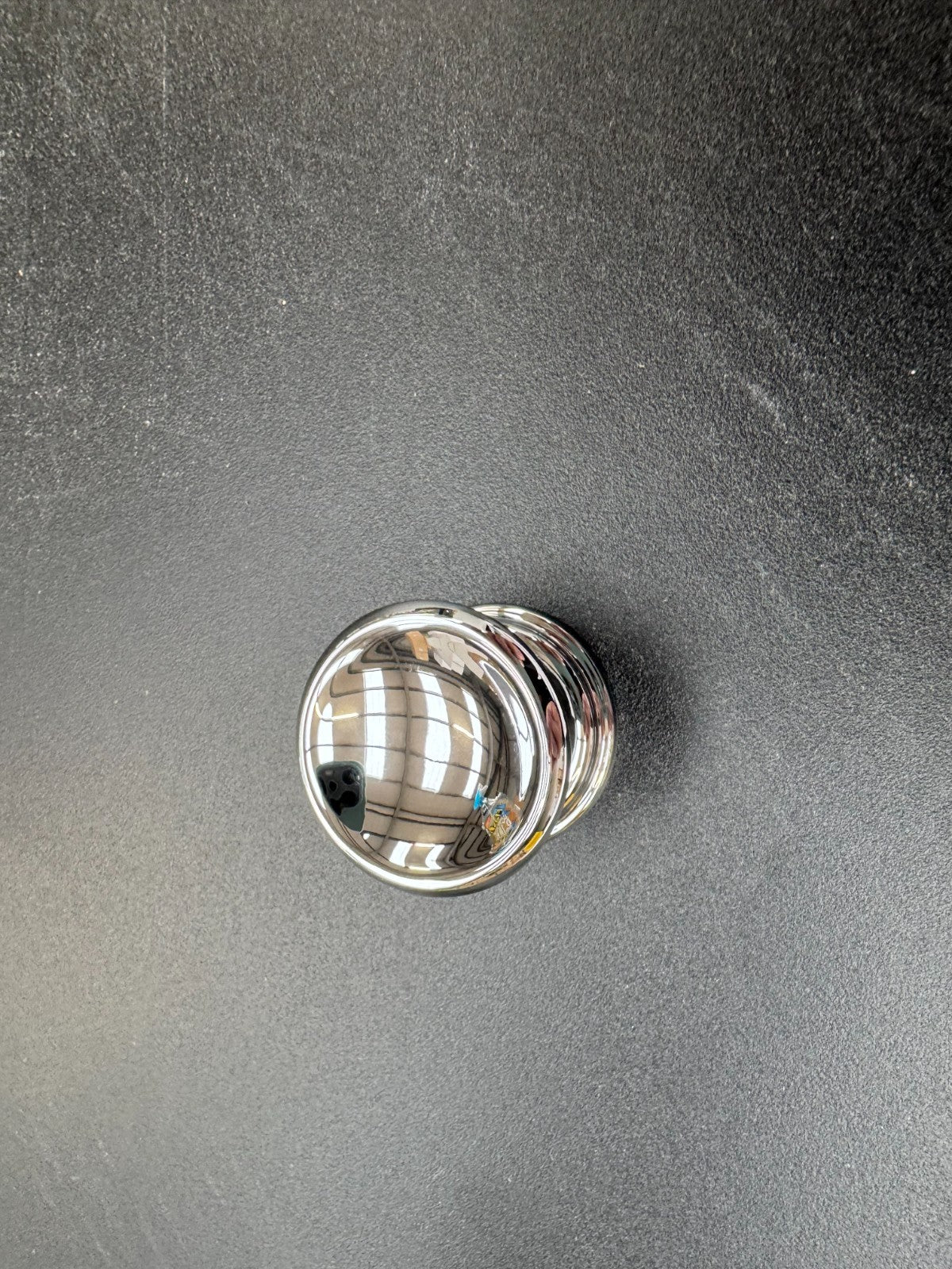 NEW Perrin & Rowe 6090 CP Chrome Large Concave Drawer Handle Knob AX4467