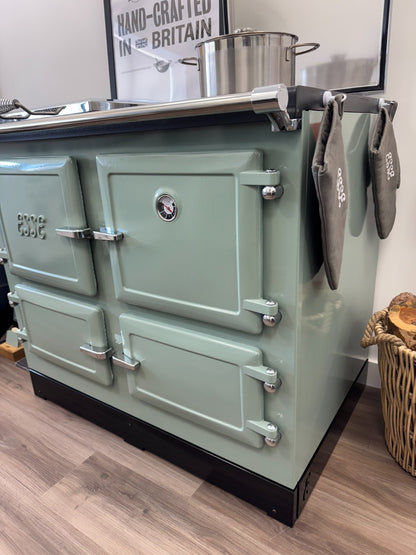 Ex Display UNUSED Esse 1000 X Electric Range Cooker Sage 100cm Oven