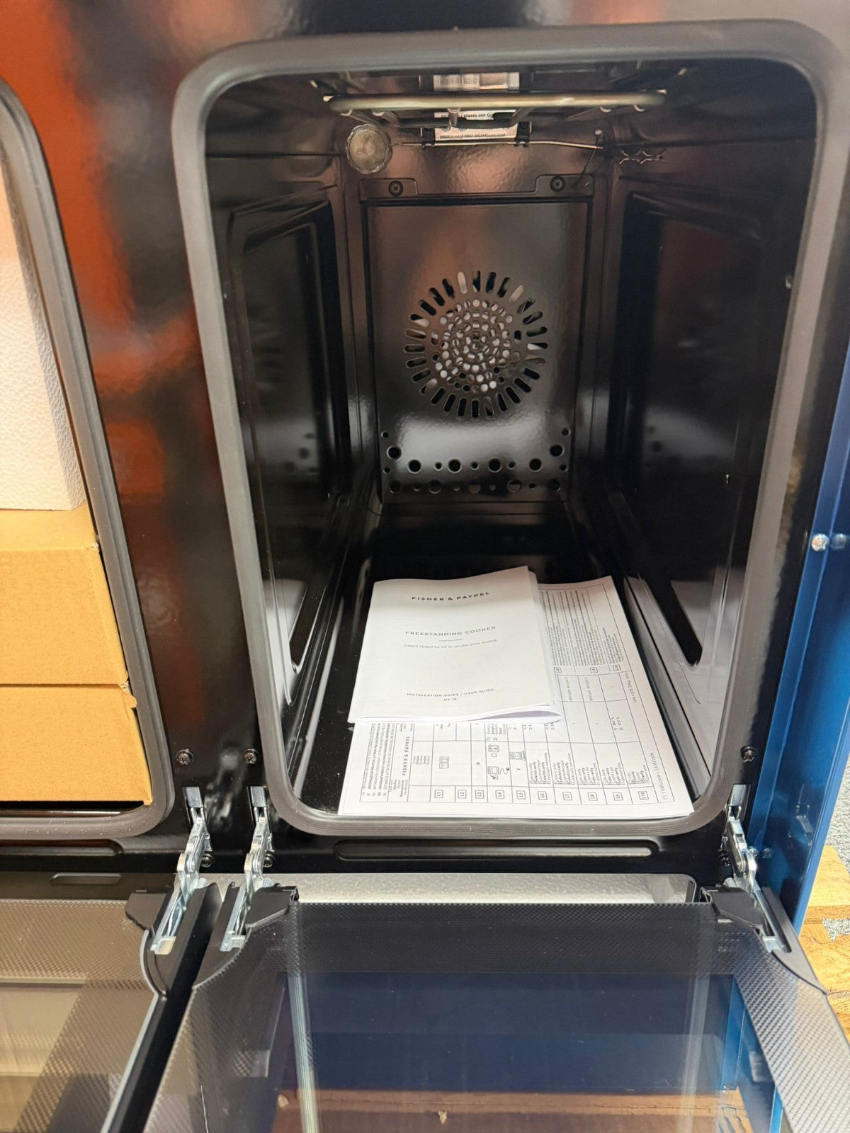 UNUSED Fisher & Paykel OR90L7DBGFX2 90cm Dual Fuel Range Cooker  Oven BR4684
