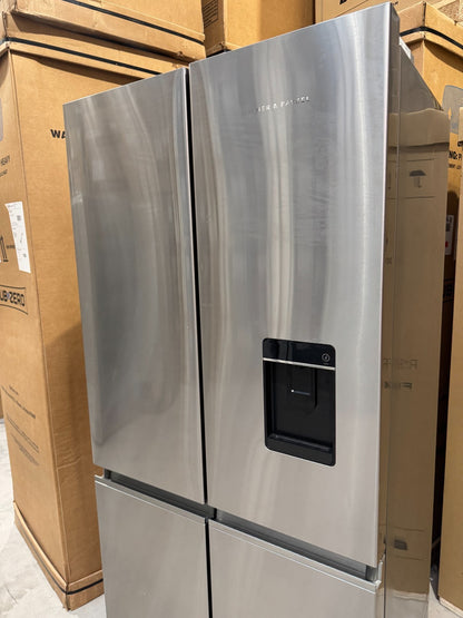 UNUSED Fisher & Paykel RF500QNUB1 Quad Door Fridge Freezer Freestanding BR4208
