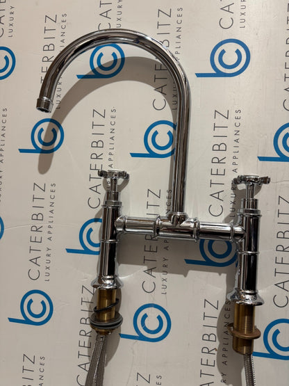 Ex Display Unused Hansgrohe Montreux Bridge Mixer Basin Tap cross handles BR692