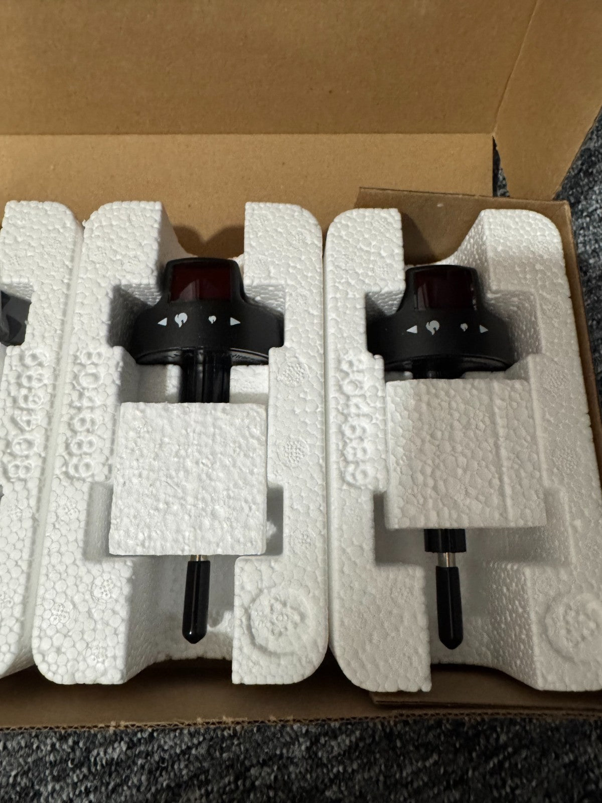 NEW Wolf Range Cooker Black Knob Control Oven Set for 48 & 60 inch ranges BR2440