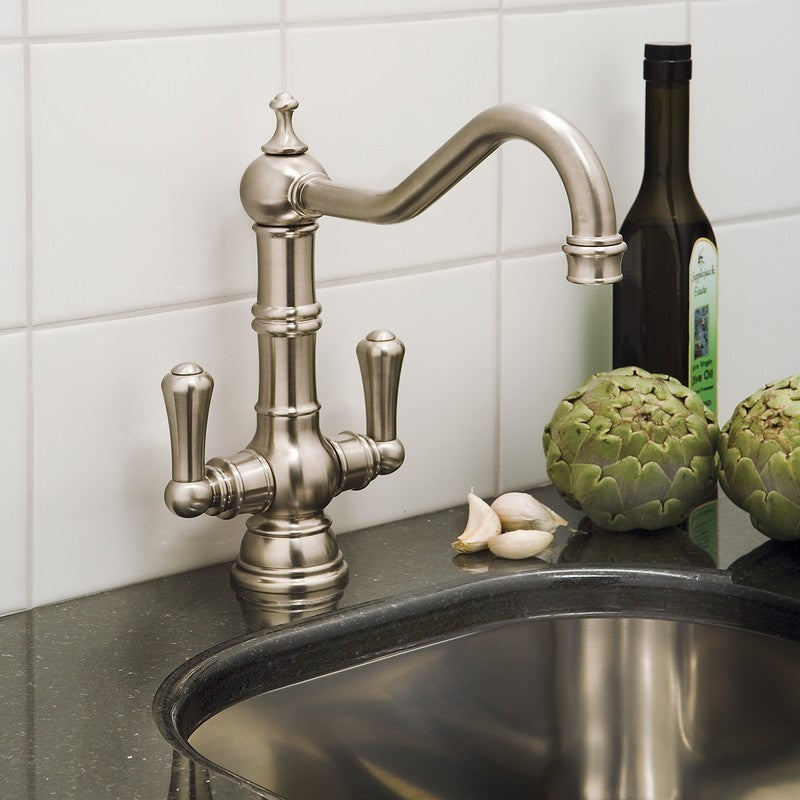 NEW Perrin & Rowe 4761PF Picardie Kitchen Mixer Tap PEWTER Provence BR4202