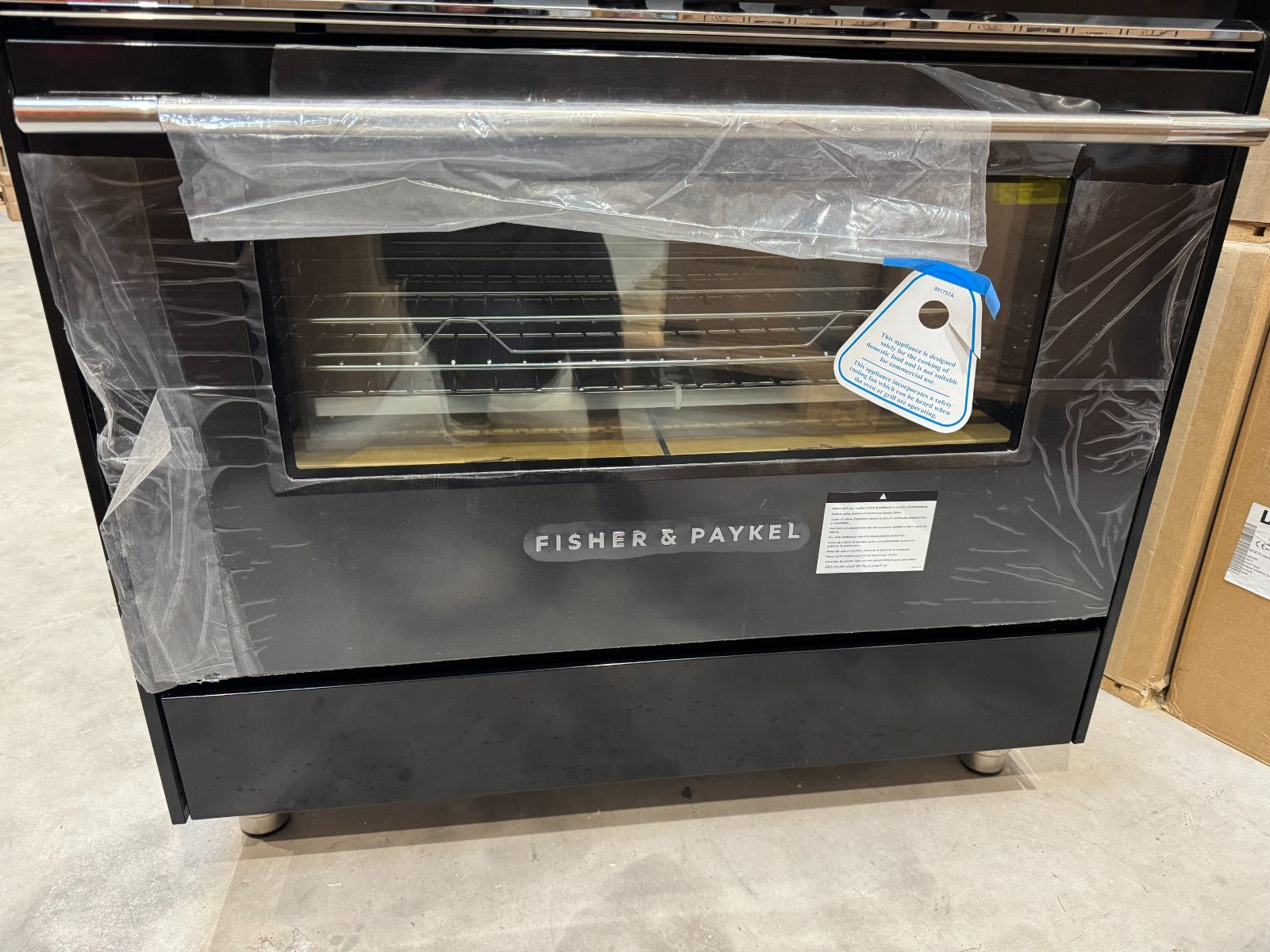 Fisher & Paykel OR90SCG4B1 Classic 90cm Dual fuel Range Cooker Oven BR4211