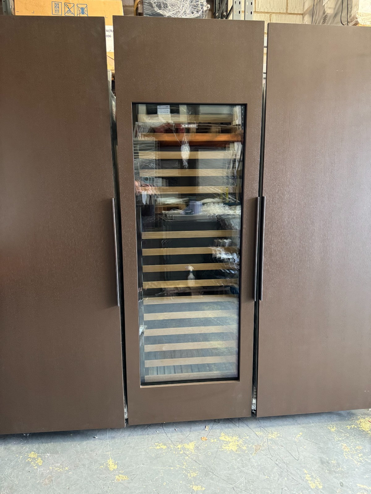 Ex Display Sub-Zero Fridge Freezer & Wine Cooler ICBIC-30RID ICBIC-30FI Subzero