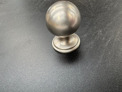 NEW Perrin & Rowe 6060 Large Round Furniture Drawer Handle Knob Pewter AX4469