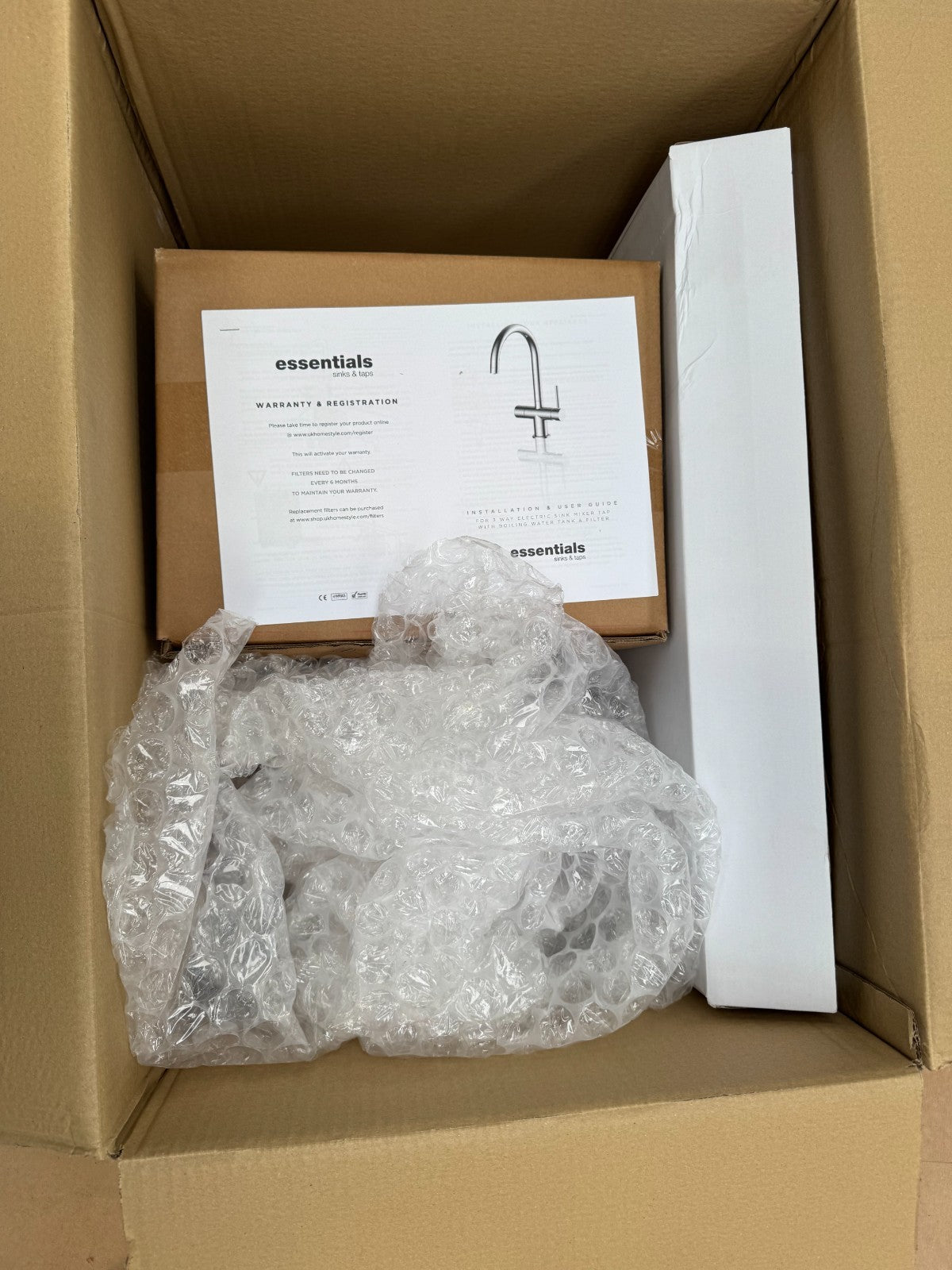 NEW Tap Factory Carysil Milla Boiling Hot water Tap 3 n 1 twist AX4490  COPPER