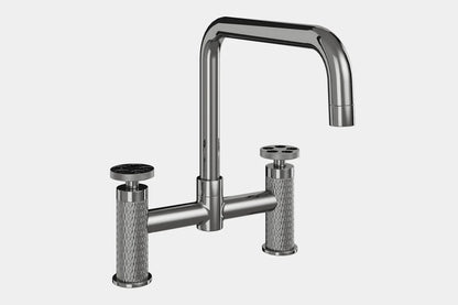 NEW Chrome Quilt bridge Mixer tap Victoria plumbing tap factory AX4608